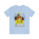 Camping Tshirt Design I Light Fire Bella Canvas 3001 Tshirt Gift Idea