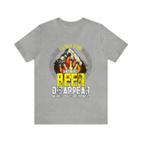 Camping Tshirt Design I Light Fire Bella Canvas 3001 Tshirt Gift Idea